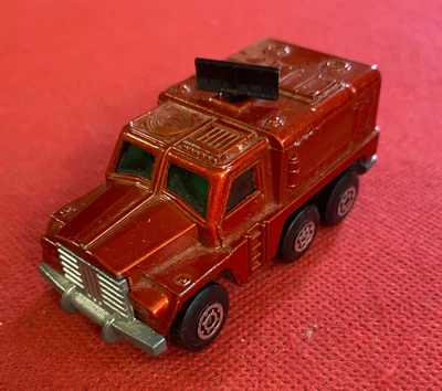 MATCHBOX LESNEY Rola Matics Modellino Camion BADGER N. 16 (1973) Metallo Rosso - Immagine 1 di 3