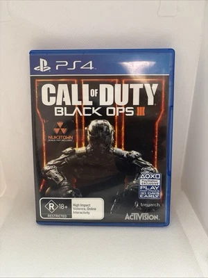 Call of Duty Black Ops 3 III PlayStation 4 PS4 Game - Complete + Free Postage - Image 1 of 4