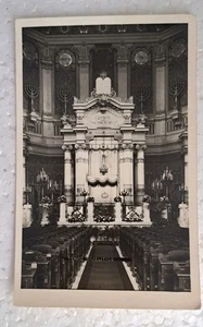 Vtg Great Synagogue of Rome Italy Photo Postcard / Tempio Israelitico Di Roma - Picture 1 of 3