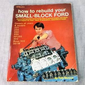 How To Rebuild Your Small-Block Ford By Tom Monroe 1980 - Picture 1 of 12