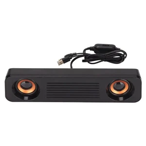 Wired Speaker HiFi Stereo Subwoofer USB Powered 3.5mm Plug Portable Desktop Long - Bild 1 von 6
