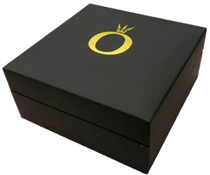 PANDORA | LIMITED EDITION GOLD BLACK JEWELRY GIFT BOX ✪NEW✪ RARE RETIRED 4x4x2 - Picture 1 of 14