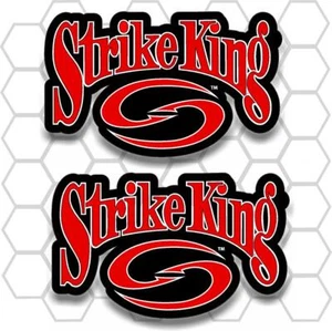 Strike King Fishing Graphics Marine Decals Professional Vinyl - Picture 1 of 1