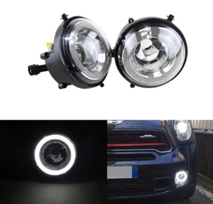 Mini R60 Countryman Anteriore DRL Luci diurne LED Halo Fendinebbia - Foto 1 di 4