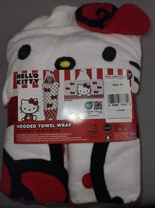 Hello Kitty Hooded Bath Towel Wrap 24”x50” - Picture 1 of 1