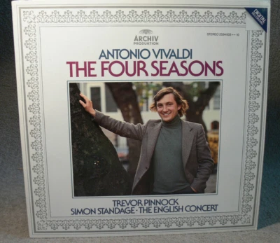 vivaldi the four seasons trevor pinnock simon standage the english concert lp  - Image 1 of 2