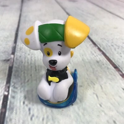 Bubble Guppies Roll N Go Puppy Action Figure Toy Pre-posed Plastic - 2.5" T - Image 1 of 4