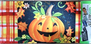 Evergreen - Happy Jack-O-Lantern - Sasafrás Switch Mat 10" X 22" - Imagen 1 de 6
