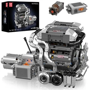 Mould King 10201 W16 Motor que Funciona Motor Bloque de Construcción Juguete Kit Construcción - Imagen 1 de 11