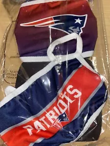 NEW | NFL PATRIOTS FOOTBALL 2-Pack Reusable Face Coverings YOUTH - Picture 1 of 5