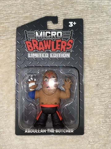 Abdullah The Butcher Micro Brawlers Pro Wrestling Crate Exclusive Figure Cover