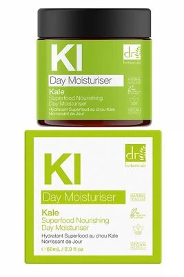 Dr Botanicals Day Moisturiser Superfood 60ml made with Kale