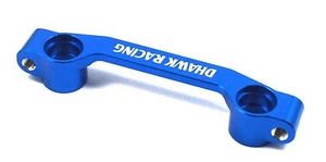 Bastante de dirección de aluminio azul para Team Associated RC10 B64 B64D 92103 Dhawk Racing - Imagen 1 de 8