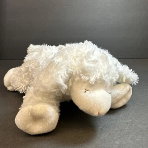 Baby Gund Winky Lamb Sheep Plush 9" White Stuffed Animal Rattle Toy 058133 - Picture 1 of 10