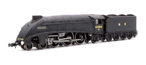 Dapol 2S-008-020D N Gauge A4 4468 'Mallard' NE Wartime Black (DCC-Fitted) - Picture 1 of 2
