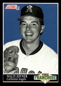 1991 Score Wally Joyner #873 California Angels