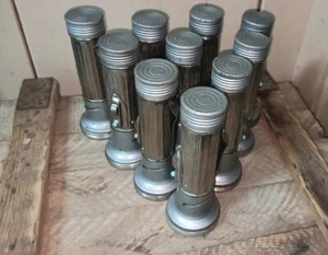 Lot 10 pcs USSR Soviet Military Flashlight with Belt Clip Morse Code Button ,NEW - Picture 1 of 7