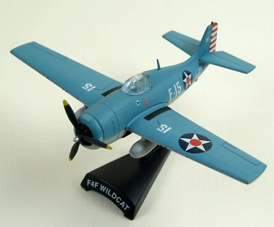 Modellino in metallo di aereo F4F Wildcat scala 1:87 come nuovo vedi foto - Immagine 1 di 4