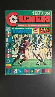 Album  Figurine Semi Completo Calciatori 1977/78 Edis - Immagine 1 di 4