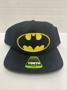 Cappello Snapback Gioventù Batman DC Regolabile Baseball - Foto 1 di 7