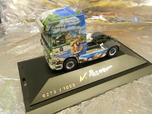 ** Tractor rígido Herpa 222082 DAF XF105 SSC "Herpa No.1" escala 1:87 - Imagen 1 de 2