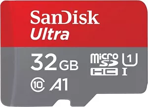SanDisk-32GB Ultra microSDHC UHS I-Memory Card with Adapter-Au - Picture 1 of 6