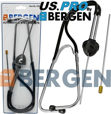 US PRO Automotive Stethoscope Mechanics Stephoscope Engine Diagnostic Tool Probe - Image 1 of 4