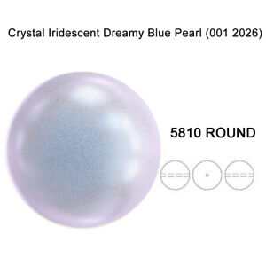 Swarovski 5810 Crystal Round Pearls Beads Jewelry Making *U Pick Color & Size