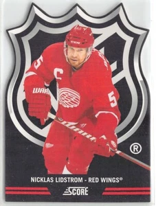 2011-12 Score NHL Shield Die Cuts #3 Nicklas Lidstrom - Picture 1 of 2