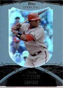 2010 Topps Sterling #73 Justin Upton #/250 BX 1C3 - Picture 1 of 1