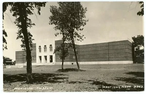 RPPC - Hastings, Nebraska Municipal Museum - 1940s - Picture 1 of 2