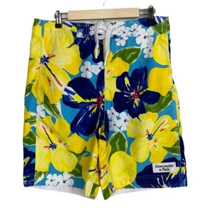Abercrombie And Fitch Men's Size M Floral Board Shorts - Picture 1 of 8