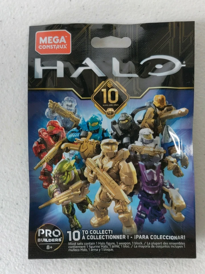 Mega Construx HALO Infinite Blind Bag CNC84 Marine With Rifle Figure