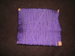 SEWING TRIM---Purple--Flat/Cord Webbing--3/4" Width---70 Yards-- New--Crafting - Picture 1 of 2