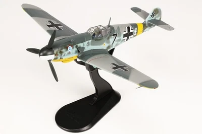 HA8765 Hobby Master Bf 109F 1/48 Model Black 7 Spanish Air Force 2 Esc Azulm - Image 1 of 2