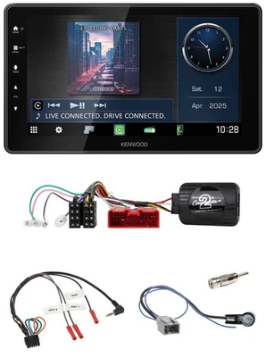 Kenwood Lenkrad Bluetooth USB DAB Autoradio für Mazda 2 Typ DY 2003-2007 - Bild 1 von 4