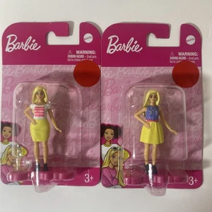 2 Minifigure BARBIE MATTEL Micro Collezione - Foto 1 di 6