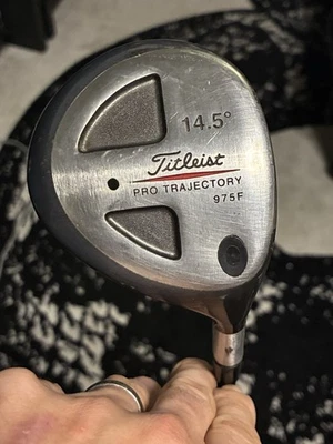 Madera de calle Titleist Pro Trajectory 975F 14,5 grados 3 Ultralite Graph R Flex Foto 1 de 4