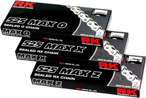 RK 525 Max-Z Chain 525MAXZ-130-BG Black Gold - Picture 1 of 1