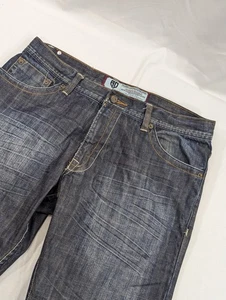Vintage Y2K Artful Dodger Herrenjeans 36 x 35 Baggy gerade bestickt RN111507 - Bild 1 von 10