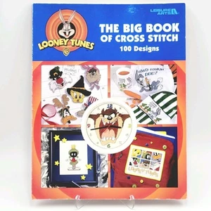 Looney Tunes Patterns The Big Book of Cross Stitch 100 Tweety Taz Bugs Bunny 90s - Picture 1 of 5