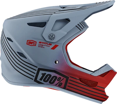 100% 80010-00012 Status Helmet - Caltec/Gray - 2XL - Image 1 of 4