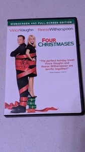 Four Christmases (DVD, 2008) Comedy, Vince Vaughn, Reese Witherspoon, Jon Voight - Picture 1 of 1