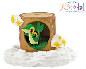 RE-MENT Pokemon Pile Up! Forest 7 Weather Tree Stackable Mini Figure Snivy Sunny - Picture 1 of 14