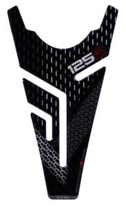 Almohadilla de depósito 3D Protector depósito moto gel pegatina gris compatible para Honda CB125R - Imagen 1 de 5