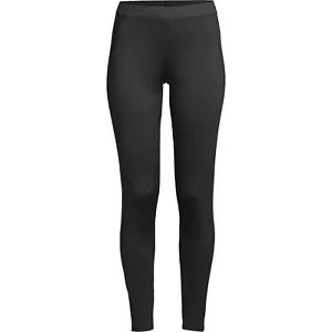 Womens Black ClimateRight by Cuddl Duds Plush Warmth Long Underwear size XS - Picture 1 of 3