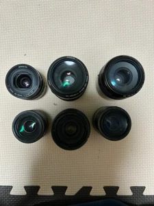 Minolta Lot of Lenses For parts or not working - Picture 1 of 13