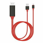 1080P Hdmi Mirroring Av Cable Phone To Tv Hdtv Adapter For Iphone 14 13 12 11 Xr