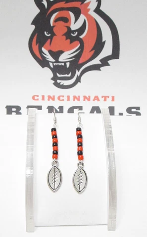 NFL   CINCINNATI BENGALS EARRINGS Cover