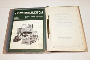 Betriebsanleitung - Flachschleifmaschine Schleifmaschine - OKAMOTO - PSG-63UAN - Bild 1 von 3